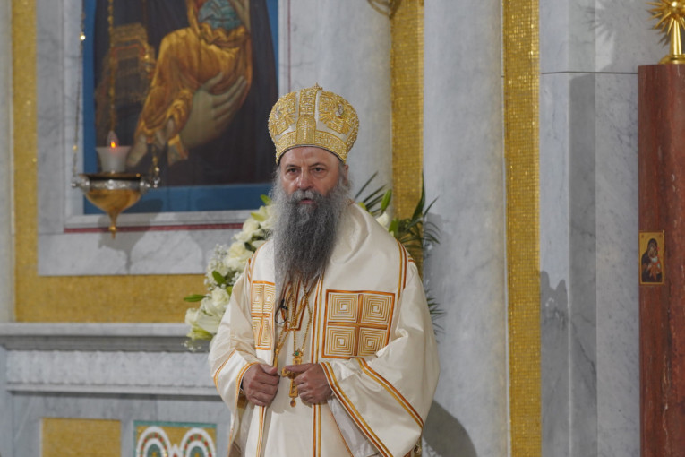 Poruka patrijarha Porfirija iz Hrama Svetog Save: Svi smo pozvani da živimo u smirenju i da se borimo protiv oholosti