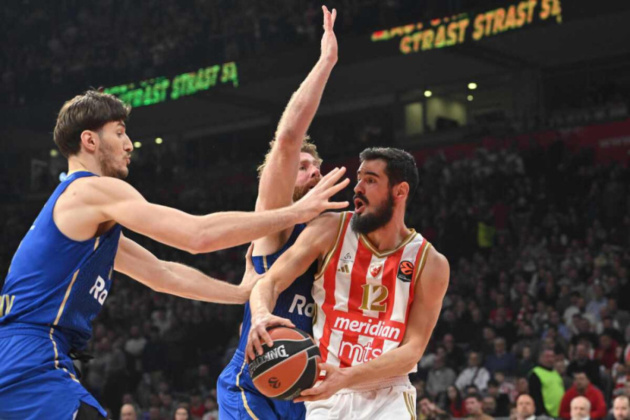 Zvezda pala u trileru! Prekinut trijumfalni niz crveno-belih, promašena čak 3 šuta za pobedu (FOTO/VIDEO)