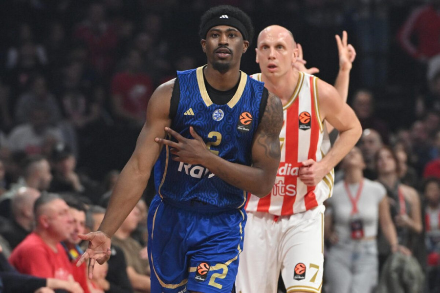 Zvezda pala u trileru! Prekinut trijumfalni niz crveno-belih, promašena čak 3 šuta za pobedu (FOTO/VIDEO)