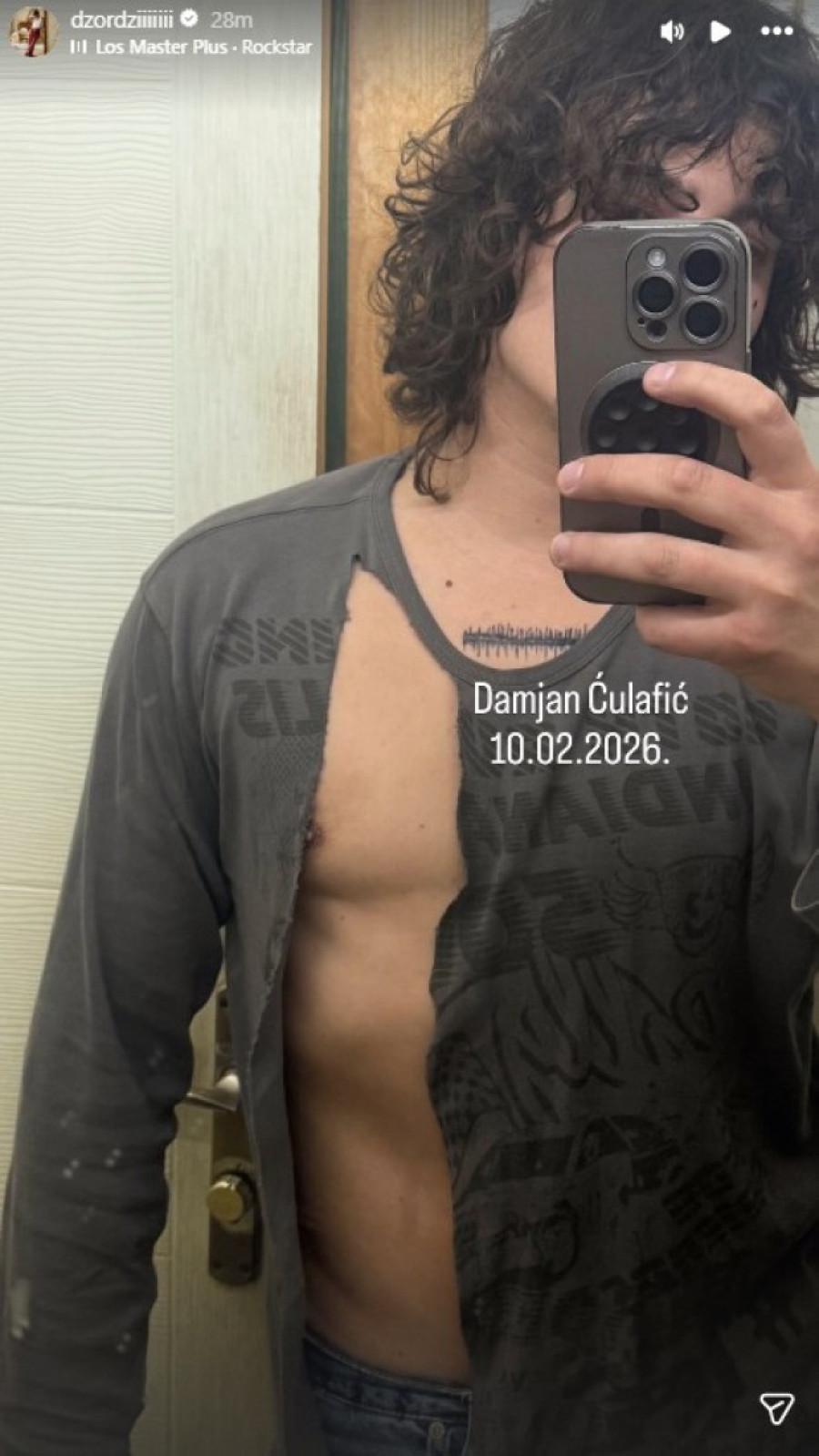 Džordži postao tata! Ovako slavi prinovu (FOTO)