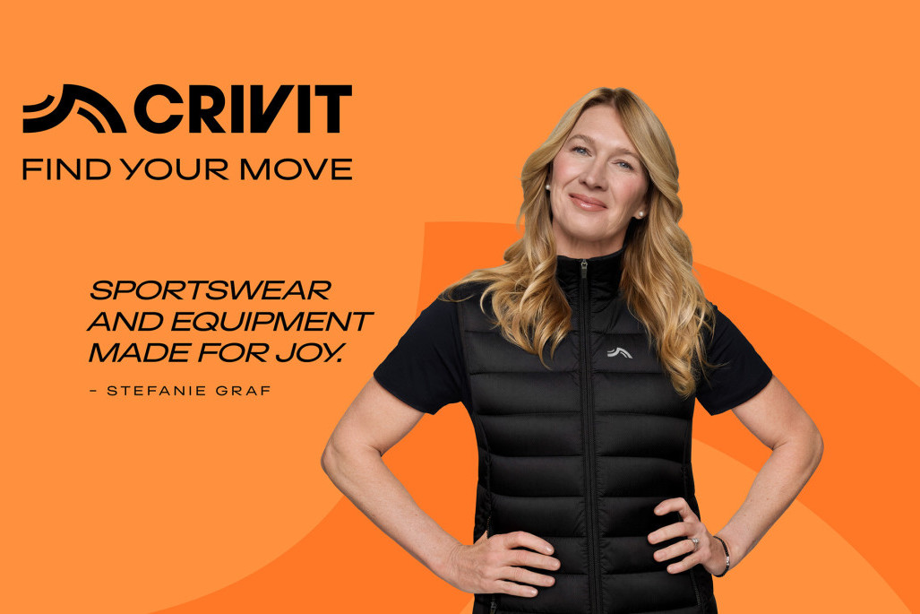 Crivit i Štefani Graf pokreću partnerstvo pod sloganom "Find your move"