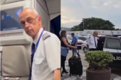 Policija upala u kokpit i uhapsila pedofila! Pilot hteo da pobegne, vodio je zastrašujuću mrežu zlostavljanja dece (VIDEO)