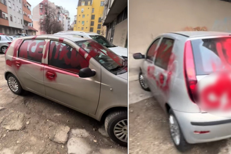 Autolakom dobio ovu poruku na limariji: Sve žene iz Srbije se smeju švaleru iz "Punta"