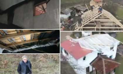 Kuća braće Mitrović progutana u noći: Požar besneo u Pilici, opština obećala hitnu obnovu (VIDEO)