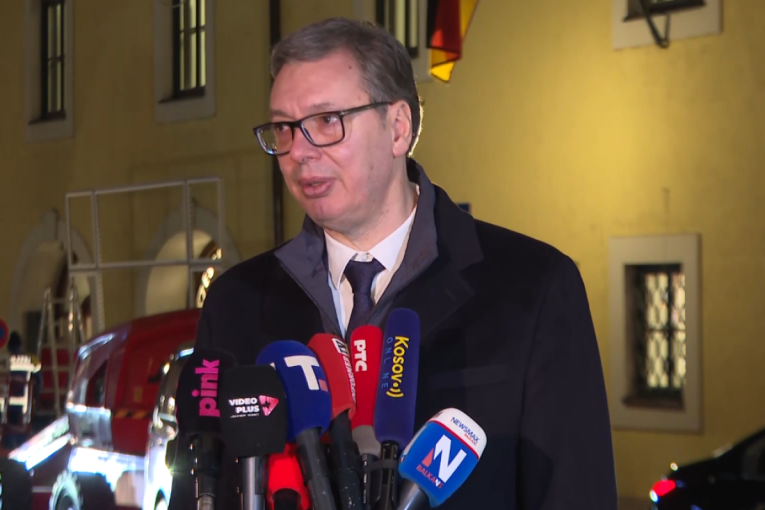 "To su teški bolesnici… Nema taj 7 ari, a ne 700 hektara": Vučić o novim napadima na njegovog sina (FOTO/VIDEO)