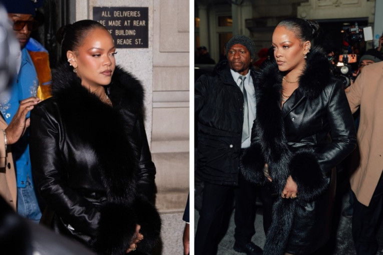 Kad haljina nije prvi izbor: Žilijet u pantalonama i efektnoj bundi - izdanje sjajno za izlazak, a prolazi i kao poslovna elegancija (FOTO)