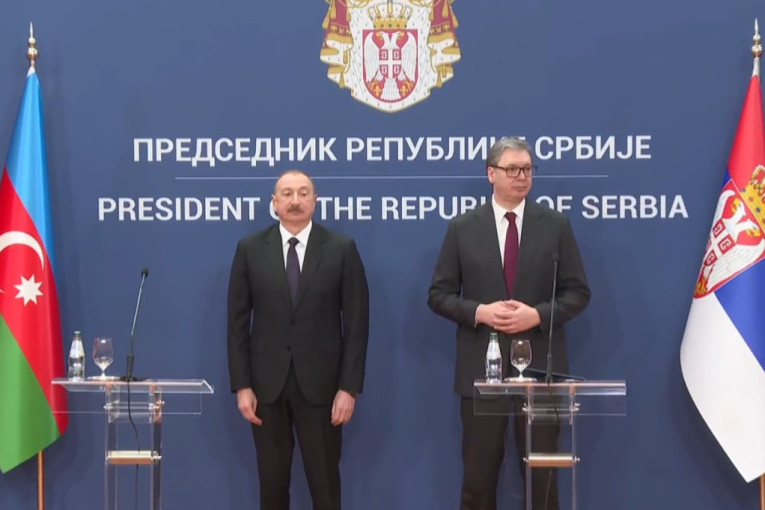 Vučić na radnom doručku sa Alijevim: Ponosan na naše prijateljstvo i stabilne odnose