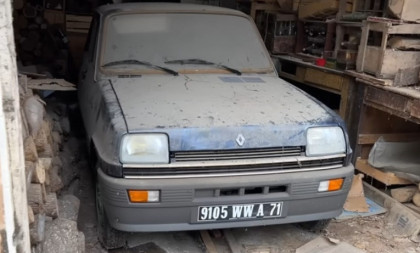 Zaboravljen u garaži: Posle 43 godine pronađen "reno 5" sa samo 12 pređenih kilometara (VIDEO)