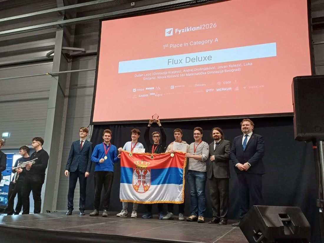 Gimnazijalci genijalci: Neprikosnoveni fizičari u Evropi (FOTO)