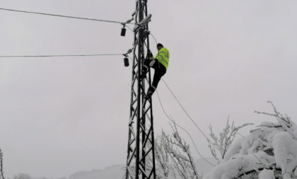 Sanirana šteta na distributivnoj mreži u Srbiji: Problemi uzrokovani snežnim nevremenom koje je pogodilo zemlju