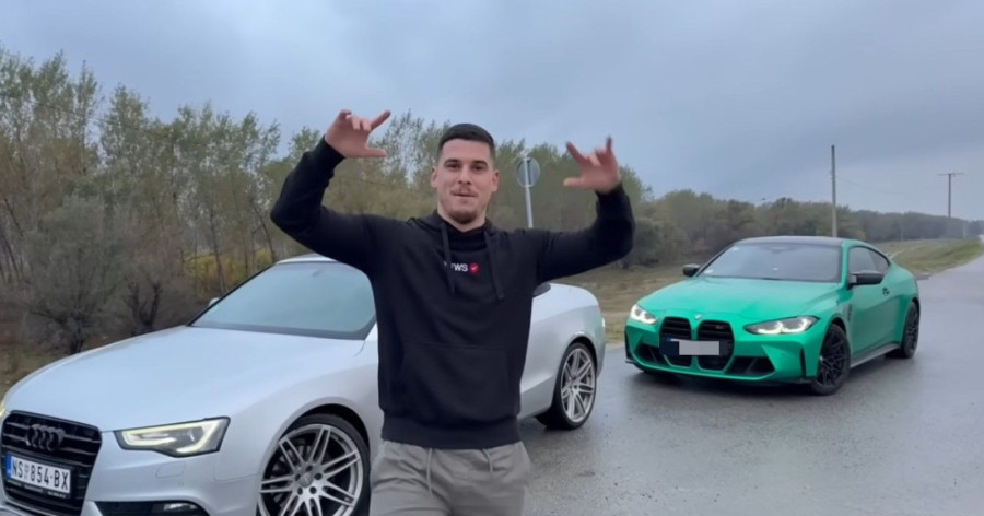 Ko je jutjuber Simi koji je noćas slupao BMW? Ovo su fotke iz izlaska pre udesa! (FOTO)