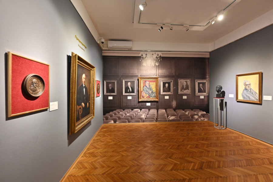 Otvorena izložba "Umetnička zbirka Matice srpske": Veličanstvena kolekcija koja je nastajala tokom dva veka (FOTO)