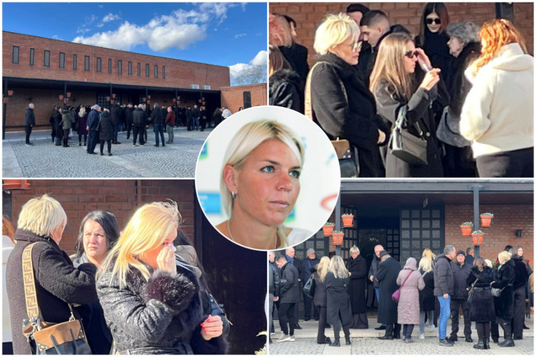 Zbogom, Tatjana: Saučešća porodici na novosadskom groblju (FOTO/VIDEO)