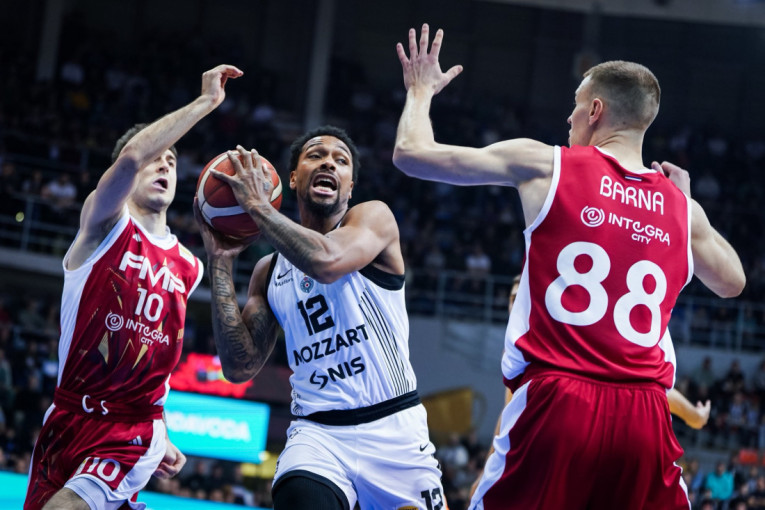 Drama sa srećnim krajem za Partizan! Pogledajte hajlajtse pobede Valjka u produžetku protiv FMP-a! (VIDEO)