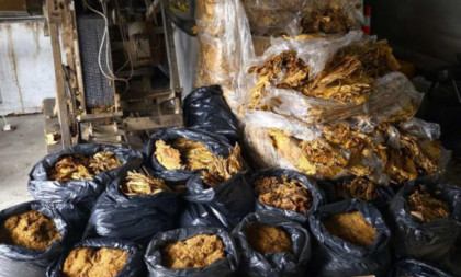 Oštetio budžet za milione: Velika zaplena u Golubincima, policija pronašla 430 kilograma duvana