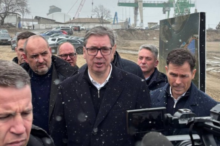 Vučić: Prahovo će biti najbolja luka na Balkanu, simbol života na istoku Srbije (VIDEO/FOTO)