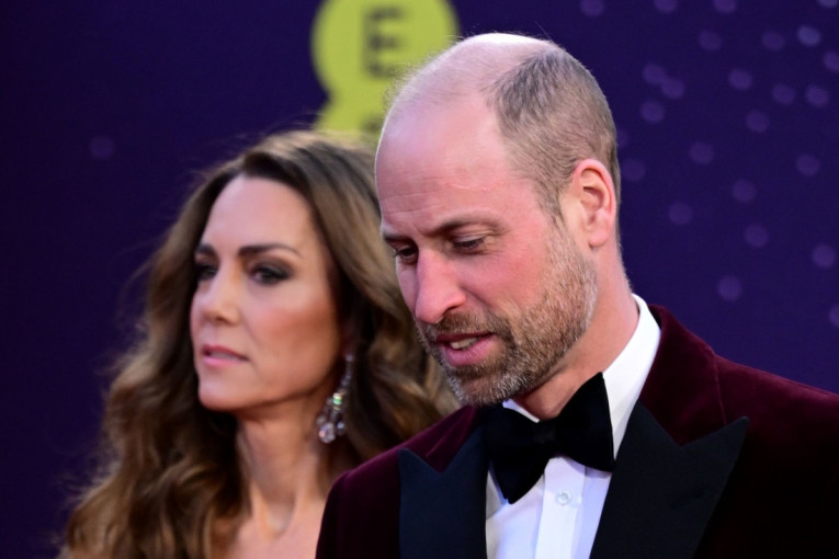 Kejt u suzama, Vilijam nespokojan na dodeli BAFTA nagrada: Ovo je razlog (FOTO/VIDEO)