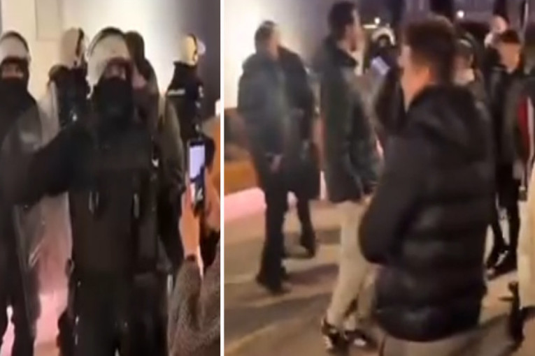 Udariše sad i na Boga! Isplivao sramni snimak ispred SNP-a (VIDEO)