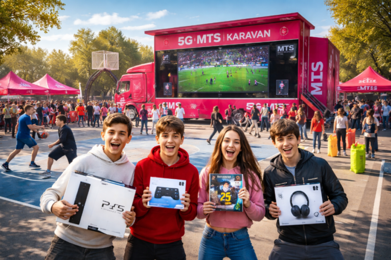 5G MTS KARAVAN: Danas u Obrenovcu, a potom u Kikindi i Lučanima