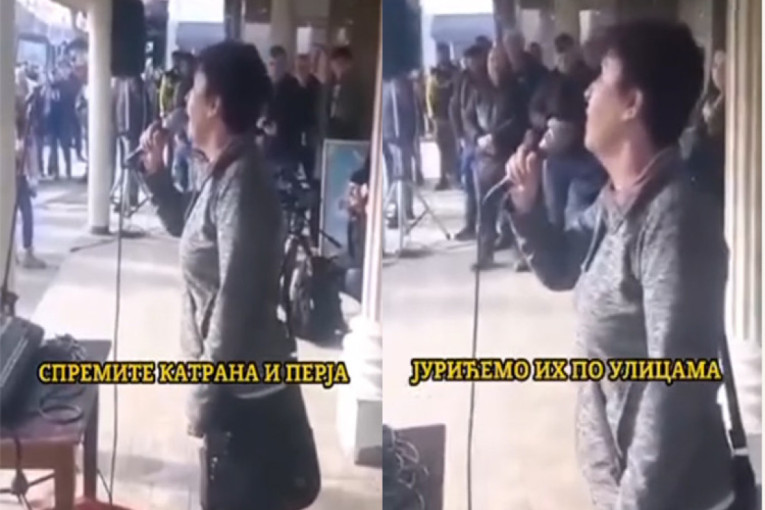 Pomahnitala Ljiljana Bralović ponovo preti: Spremite katran i perje, jurićemo ih po ulicama! (VIDEO)