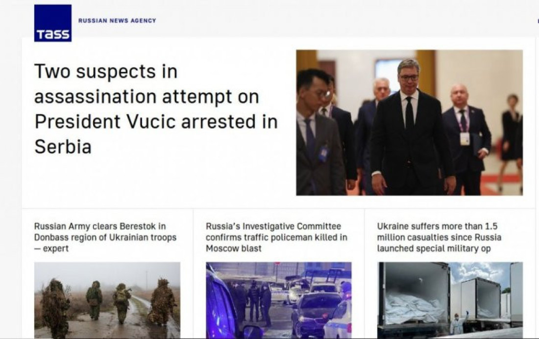 Hapšenje osumnjičenih za pripremanje atentata na Vučića udarna vest u ruskim medijima (FOTO)