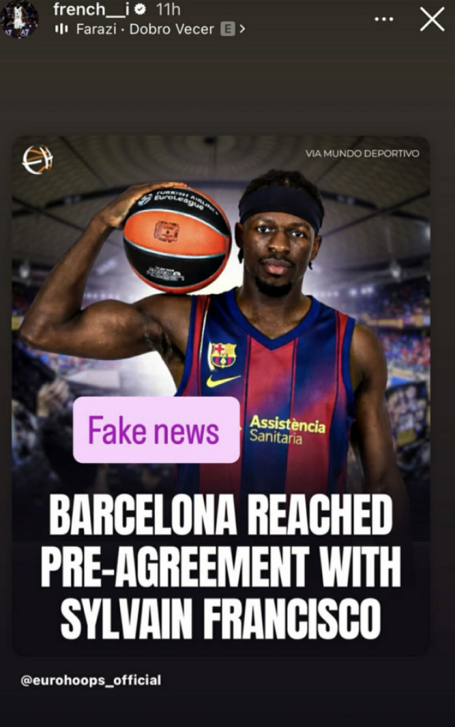 Ražnatović sarkastičnom objavom demantovao transfer "bombu" koja je zaintrigirala Evropu (FOTO)