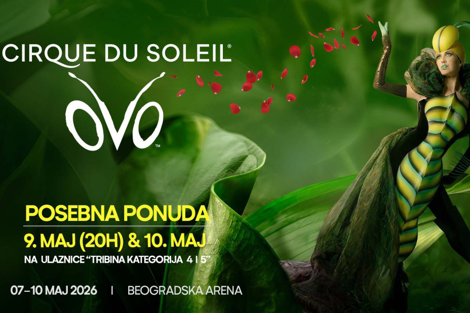 Ovaj poklon za Osmi mart će je oboriti s nogu! Cirque du Soleil časti dame – Spektakl kakav Beograd ne pamti uz neverovatan popust!