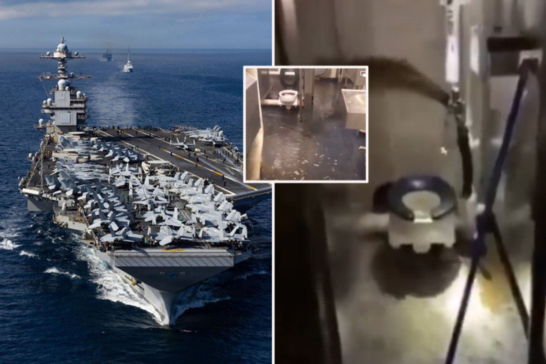 Tramp preti napadom na Iran, a stanje na nosaču aviona je katastrofalno: 500 mornara na neočekivanim mukama (VIDEO)