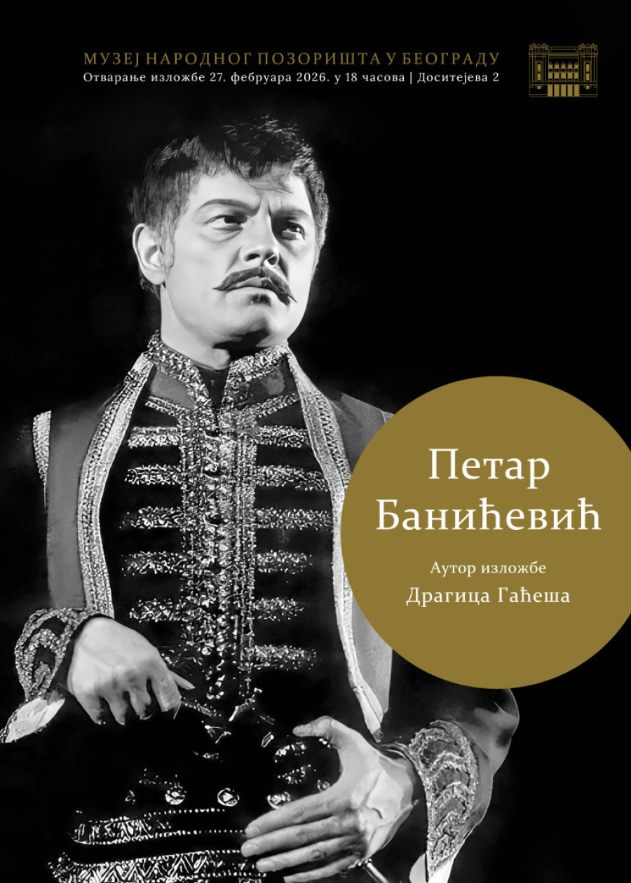 Izložba o Petru Banićeviću otvorena u Narodnom pozorištu: Sećanje na jednog od naših najvećih glumaca (FOTO)
