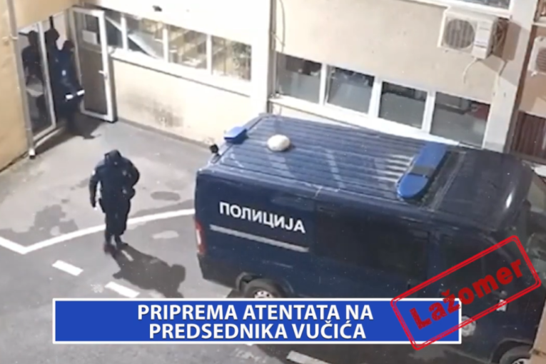 Priprema atentata na predsednika Vučića (VIDEO)