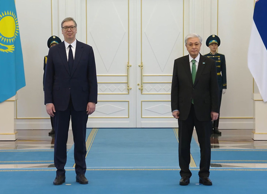 Vučić se oglasio iz Kazahstana: Veličanstveni doček je čast i privilegija, fokus naše saradnje na energetici