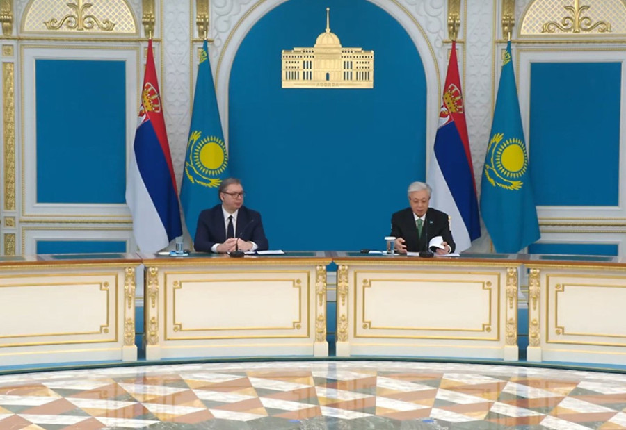 Vučić i Tokajev iz Astane o trgovini, investicijama i bezbednosti: Vreme je za bržu i konkretniju saradnju