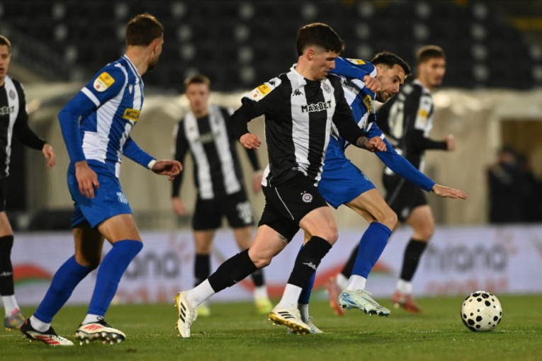 Partizan - OFK Beograd: Crno-beli nastavljaju borbu za drugo mesto