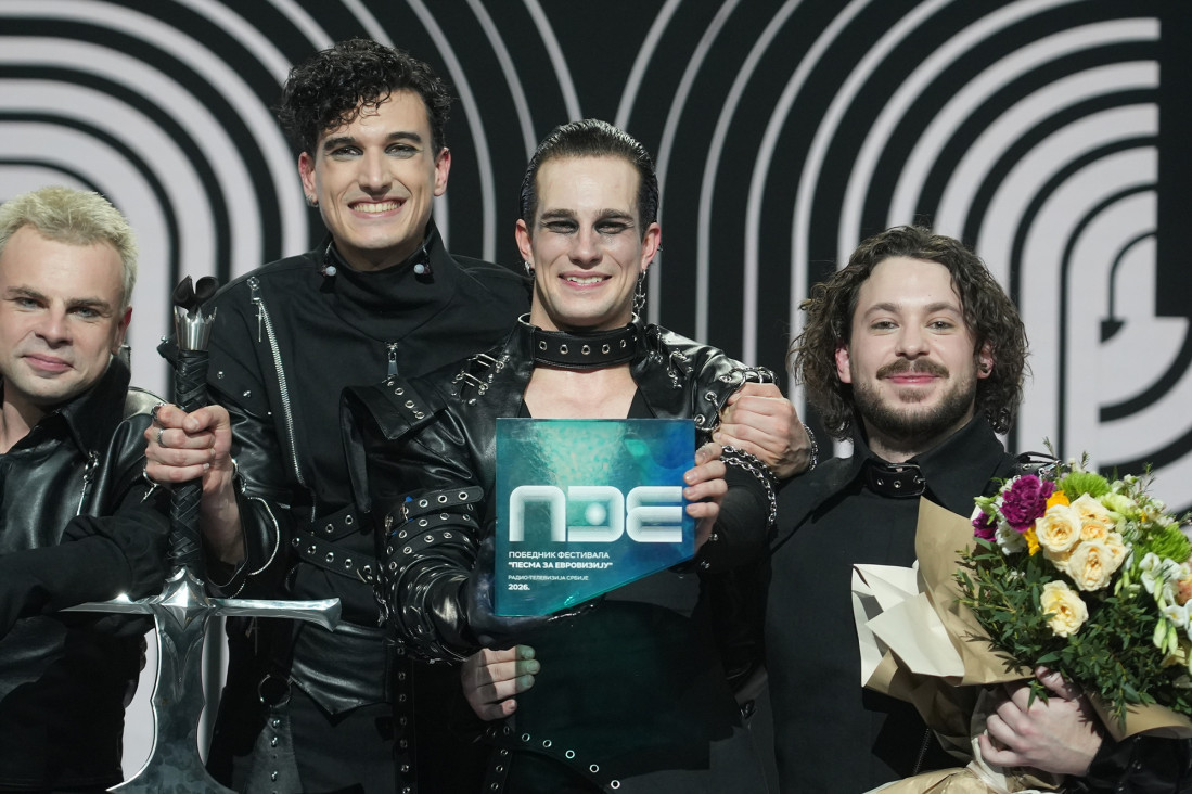 Momci iz grupe "Lavina" nakon pobede na PZE: Prvi put idem u Beč! (FOTO/VIDEO)