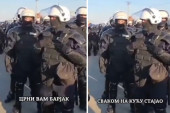 Blokaderi počeli i da kunu! Policajcima koji obezbeđuju neprijavljen skup priželjkuju smrt i crne barjake na kući! (VIDEO)