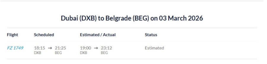 Odložen let iz Dubaija: Srbi još čekaju, evo kada se predviđa da bi trebalo da stignu u Beograd!