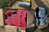 Pao švercer u Kikindi! U dvorištu sakrio 84 boksa cigareta bez markica