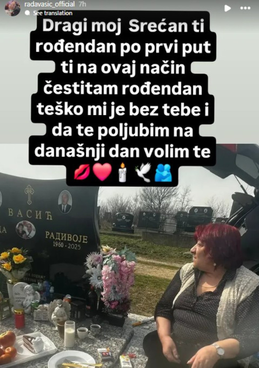 Bivša zadrugarka pokojnom mužu ovako čestitala rođendan: Mnoge je šokirala! (FOTO)