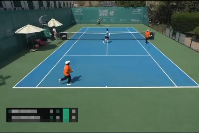 Haotična scena sa Bliskog istoka: Teniseri bežali sa terena zbog napada dronovima (VIDEO)