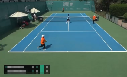 Haotična scena sa Bliskog istoka: Teniseri bežali sa terena zbog napada dronovima (VIDEO)