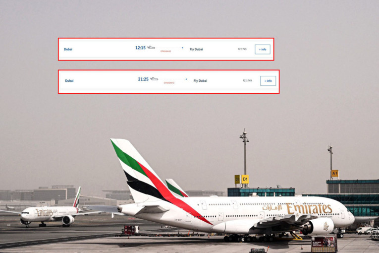 Letovi iz Dubaija za Beograd otkazani!