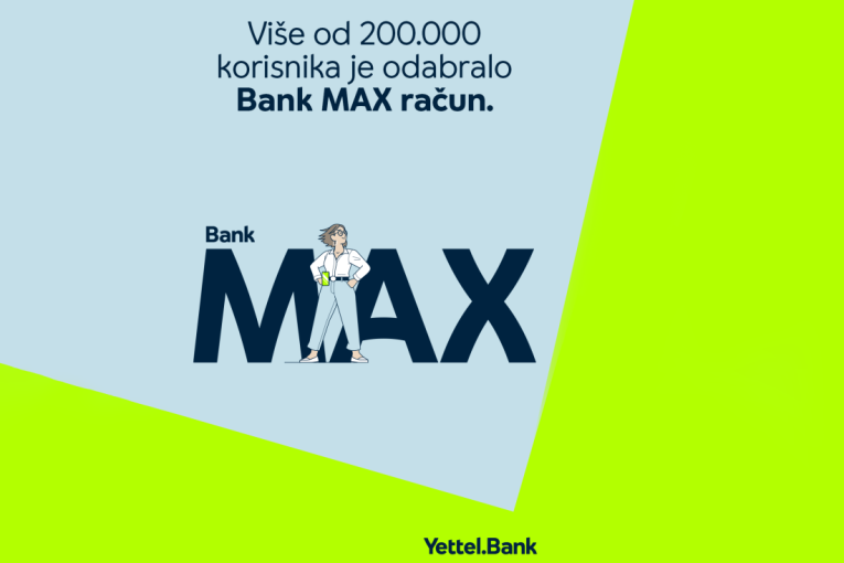 200.000 razloga za slavlje: Yettel bank proslavlja 200.000 bank max korisnika
