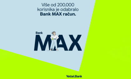 200.000 razloga za slavlje: Yettel bank proslavlja 200.000 Bank MAX korisnika