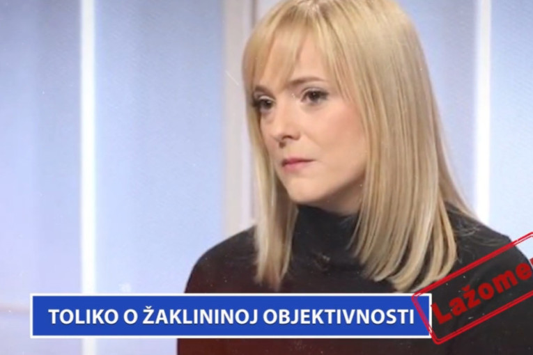 Lažomer: Toliko o Žaklininoj objektivnosti (VIDEO)