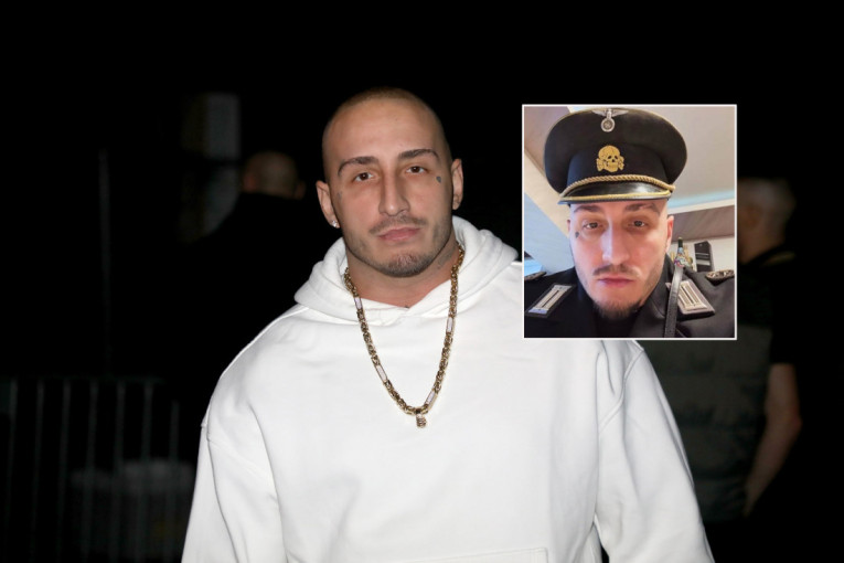 Vuk Mob u nacističkoj uniformi uz Hitlerov pozdrav! Zbog skandala mu možda ugase profil! (FOTO)