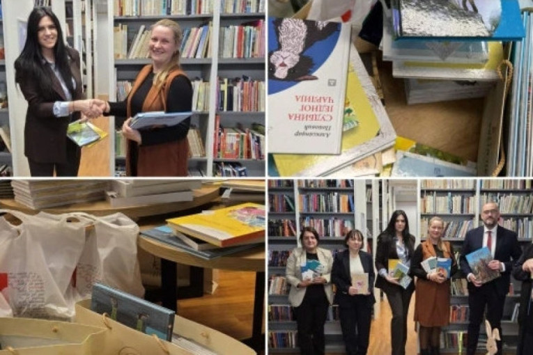 Poklon fondacije "Sveta Petka": Stotine lektira za srpske učenike u OŠ "Bobota"