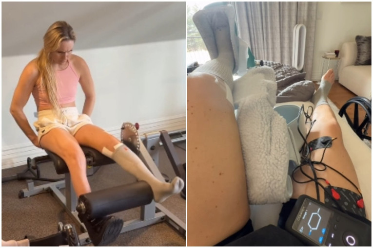 Neuništiva! Pogledajte šta radi Lidzi Von posle teške povrede (VIDEO)