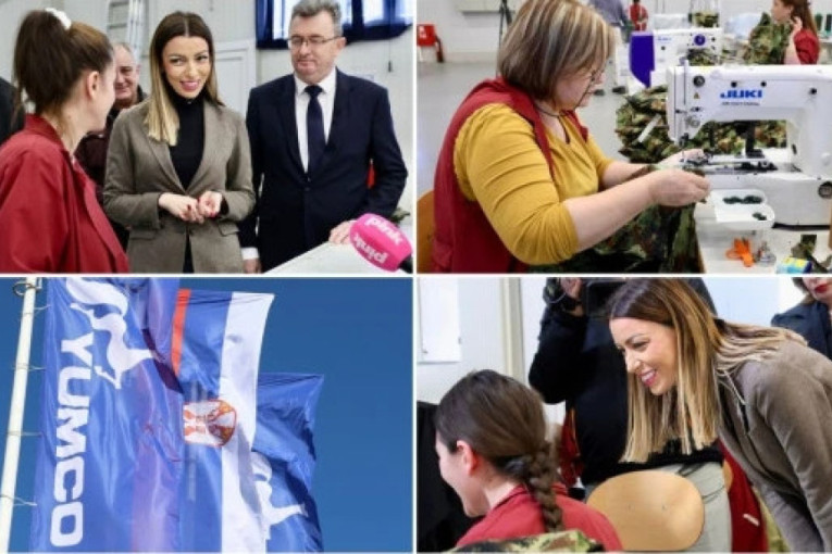 Ispunjeno obećanje predsednika! 1.361 žena dobila po 20.000 dinara, 58 radnica zaposleno u "Jumku" (FOTO)