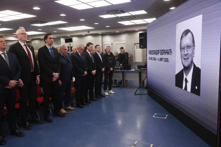 Održana komemoracija Aleksandru Boričiću: Bio je veliki vizionar, gromada, lider... (FOTO)