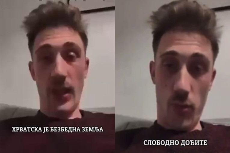 Dejan Bagarić poziva narod u Hrvatsku! Gruhonjićev pulen  se baškari u Lijepoj njihovoj (VIDEO)
